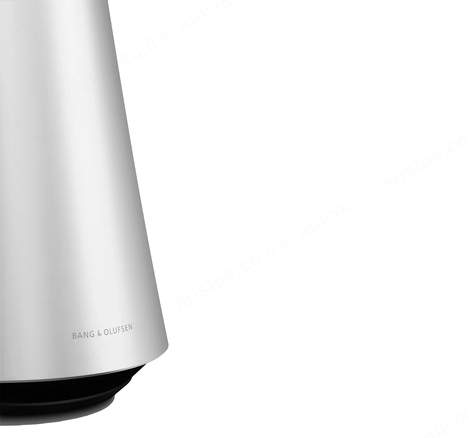 bang & olufsen רמקול Wi-Fi ביתי חכם עם עוזרת גוגל קולית נירוסטה מבית Bang & Olufsen דגם Beosound 1 Silver — תמונה 2