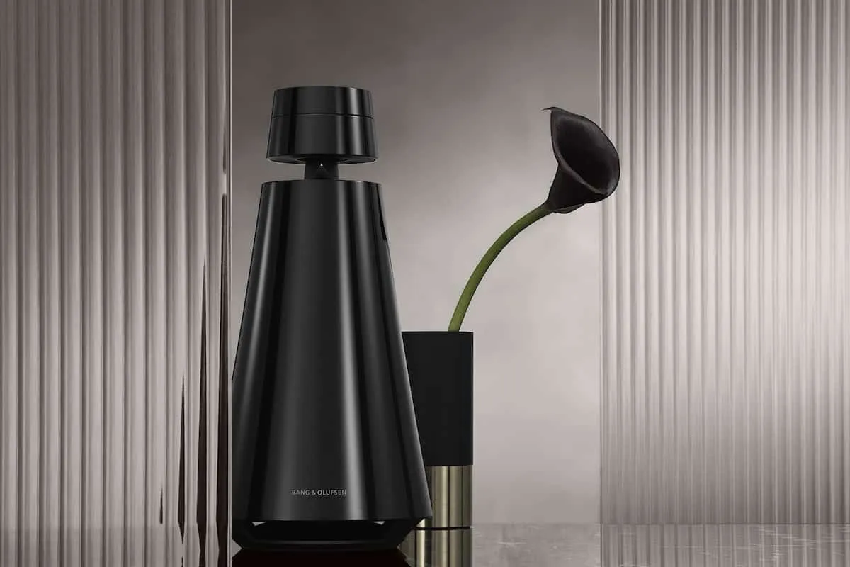 bang & olufsen רמקול Wi-Fi ביתי חכם עם עוזרת גוגל קולית צבע שחור אנטרציט מבית Bang & Olufsen דגם Beosound 1 anthracite — תמונה 4