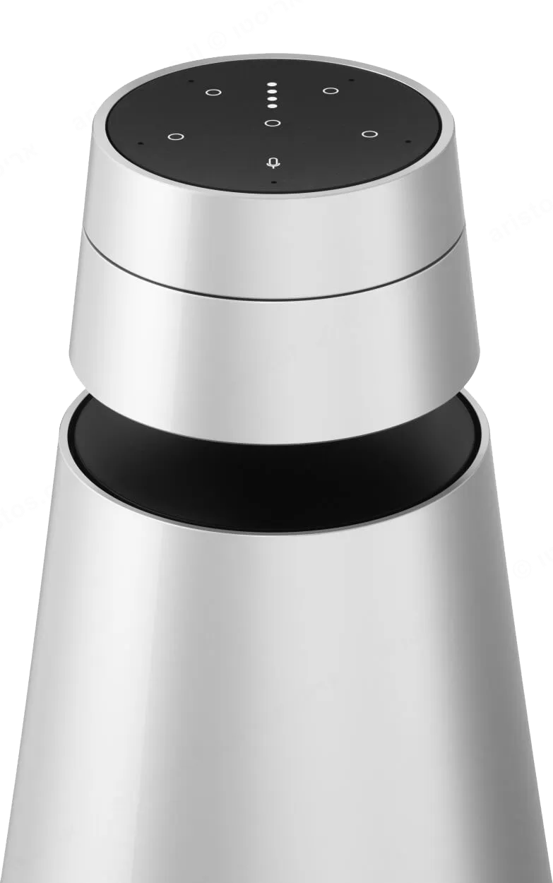 bang & olufsen רמקול Wi-Fi ביתי חכם עם עוזרת גוגל קולית צבע כסף מבית Bang & Olufsen דגם Beosound 1 natural — תמונה 2