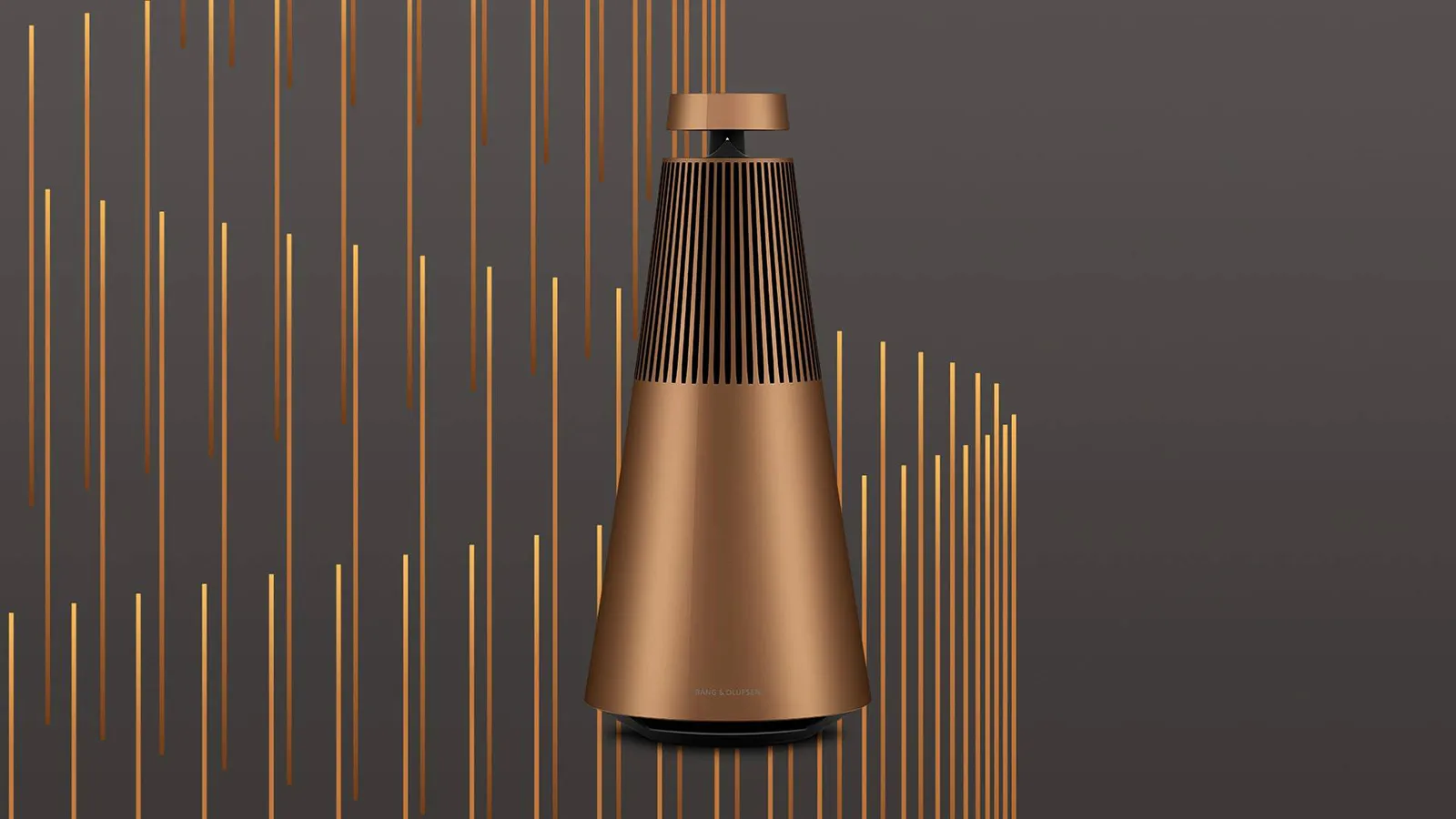 bang & olufsen רמקול עוצמתי עם טכנולוגיית העדשה האקוסטית צבע ברונזה מבית Bang & Olufsen דגם Beosound 2 Bronze Tone — תמונה 4