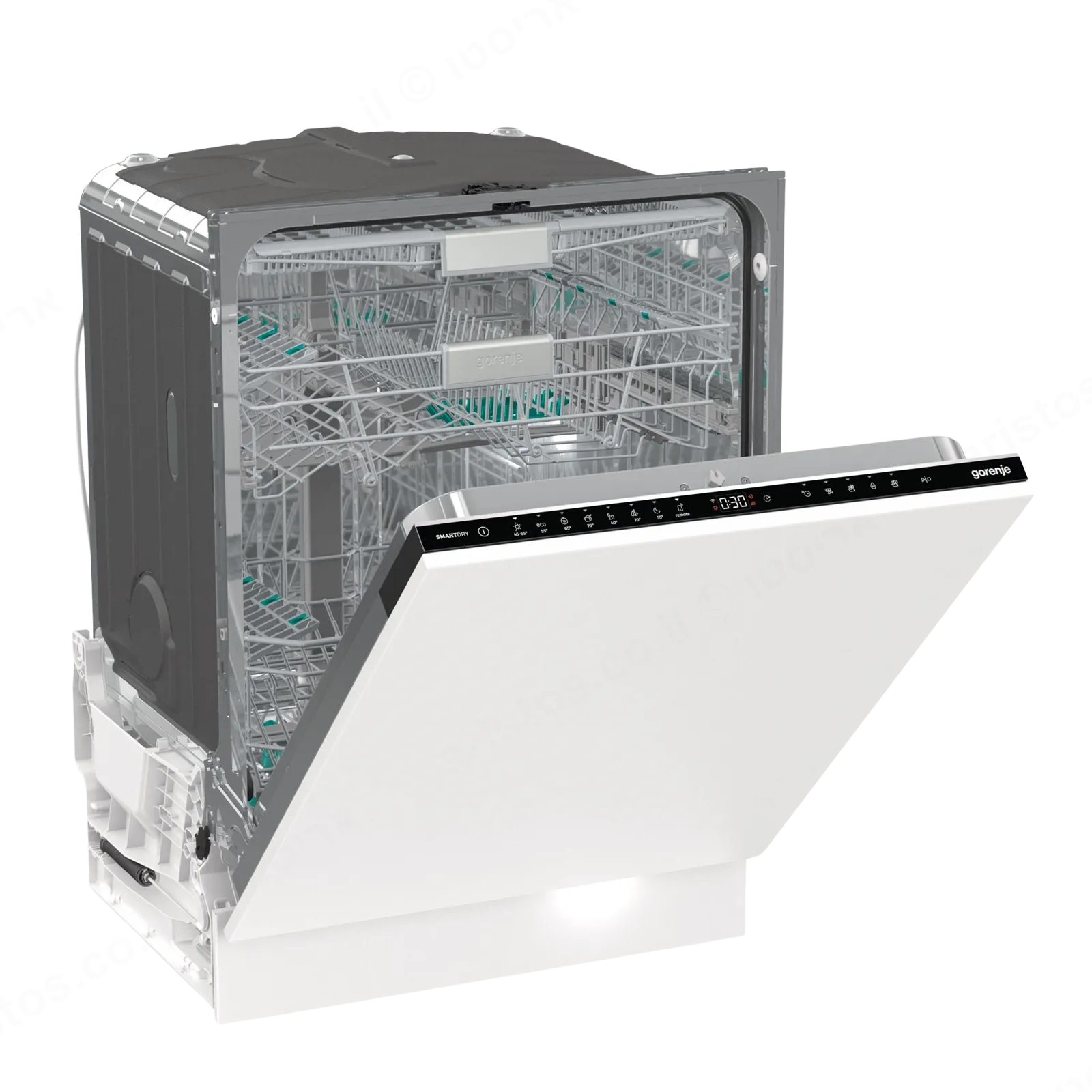 Gorenje מדיח כלים אינטגרלי מלא 60 ס"מ Inverter פתיחה אוטומטית 16 מערכות כלים SmartDosing תוצרת Gorenje דגם GV693C60UVAD — תמונה 7