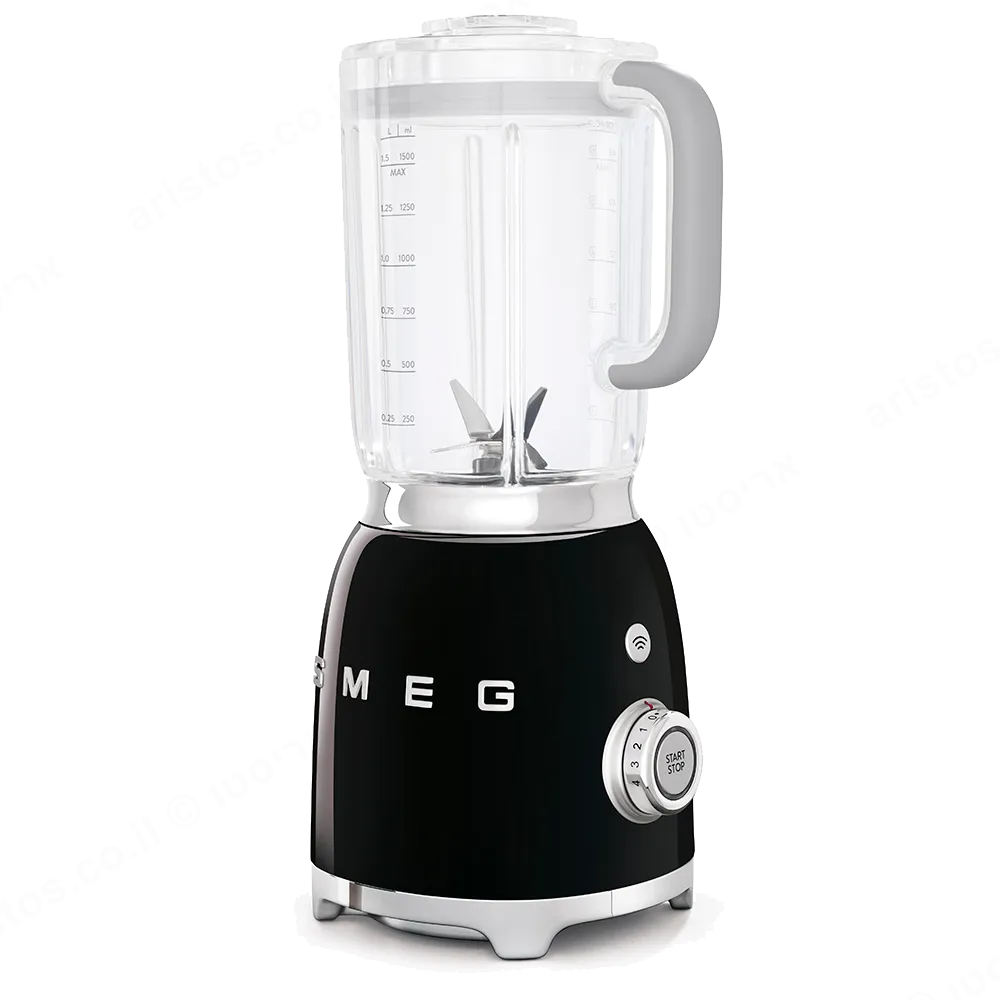 SMEG בלנדר צבע שחור מסדרת 50's Retro Style,תוצרת SMEG דגם BLF01BLEU — תמונה 3