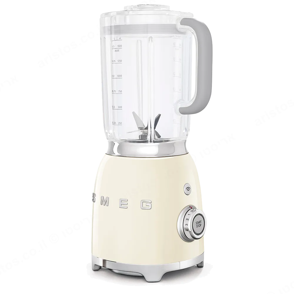 SMEG בלנדר צבע שמנת מסדרת 50's Retro Style,תוצרת SMEG דגם BLF01CREU — תמונה 2
