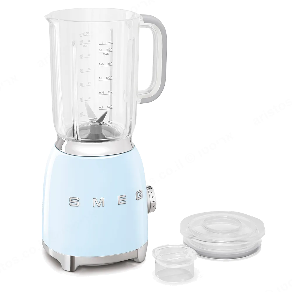 SMEG בלנדר צבע כחול פסטל מסדרת 50's Retro Style,תוצרת SMEG דגם BLF01PBEU — תמונה 4