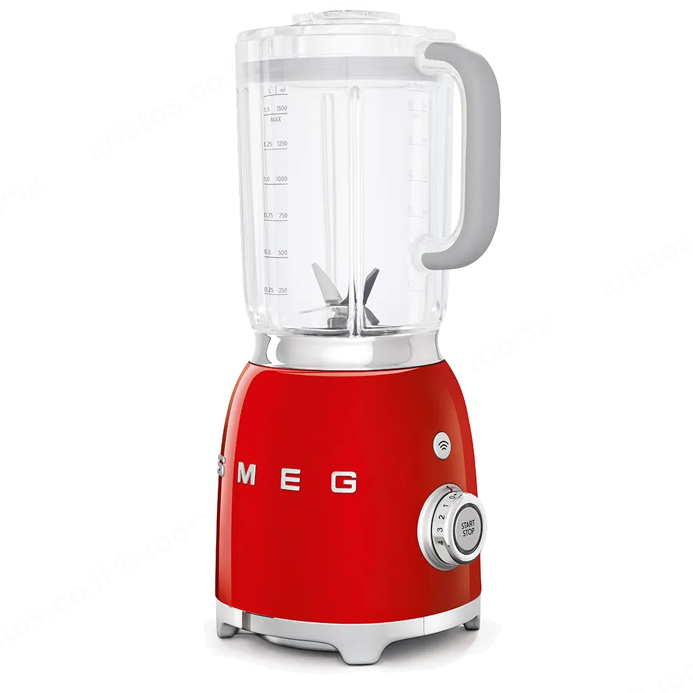 SMEG בלנדר צבע אדום מסדרת 50's Retro Style,תוצרת SMEG דגם BLF01RDEU — תמונה 3