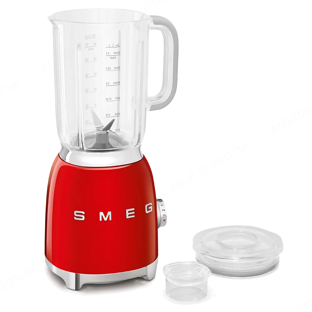 SMEG בלנדר צבע אדום מסדרת 50's Retro Style,תוצרת SMEG דגם BLF01RDEU — תמונה 2