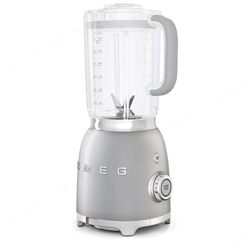 SMEG בלנדר צבע כסף מסדרת 50's Retro Style,תוצרת SMEG דגם BLF01SVEU — תמונה 4