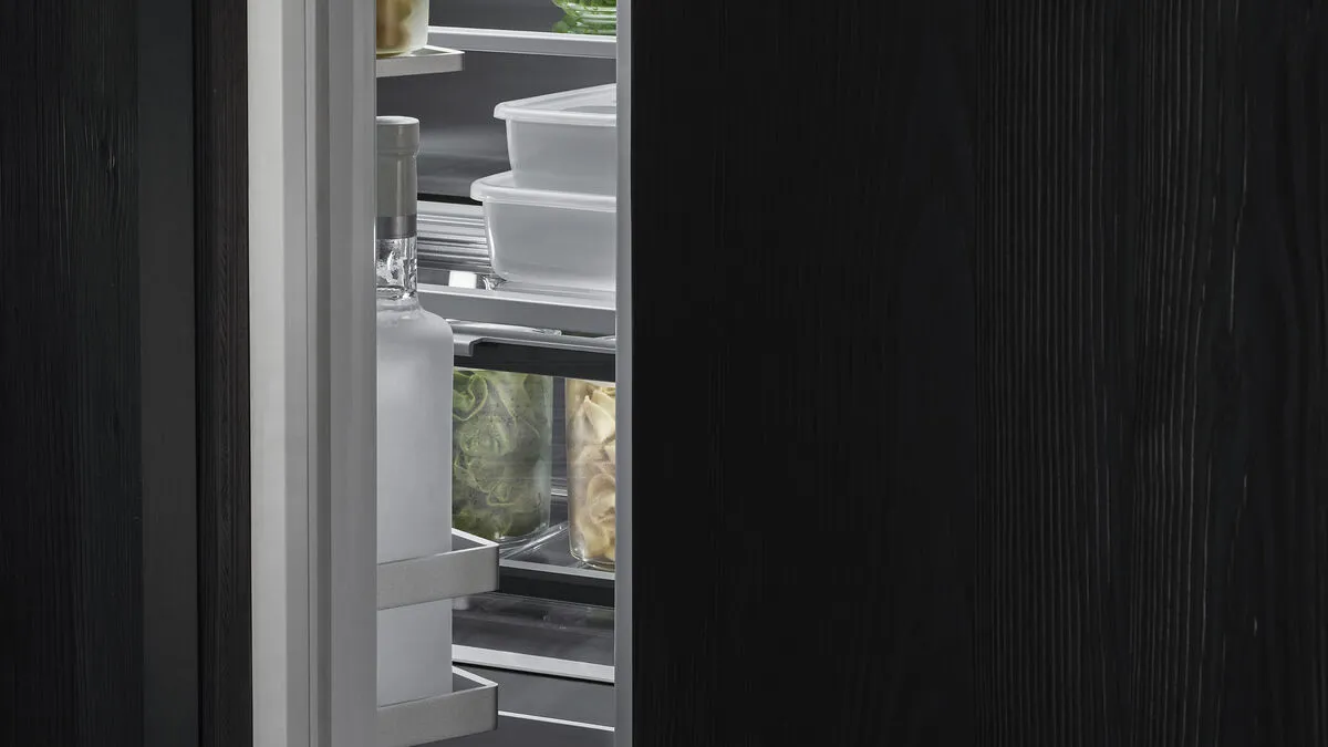 Fisher & Paykel מקפיא אינטגרלי 46 ס"מ Column סדרה 11 יצרן קרח פנימי ציר שמאל תוצרת FISHER&PAYKEL דגם RS4621FLJE1 — תמונה 9