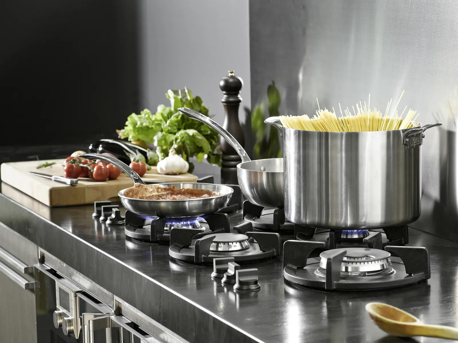 PITT cooking כיריים גז 6 מבערים רוחב ארון 120 ס"מ מבית PITT cooking דגם Foessa — תמונה 4
