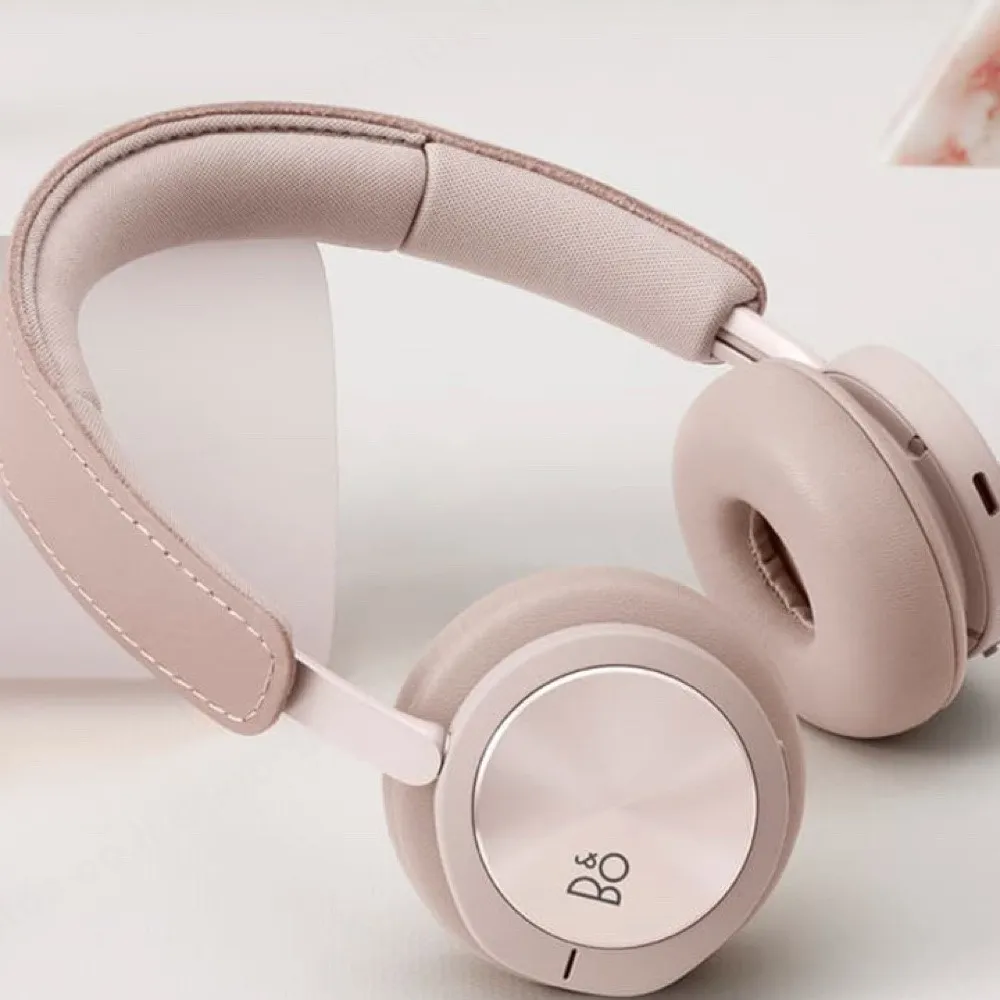 bang & olufsen אוזניות אלחוטיות יוקרתיות צבע ורוד מעוצבות עם מסנן רעשים אקטיבי מבית Bang & Olufsen דגם Beoplay H8i Pink  — תמונה 7