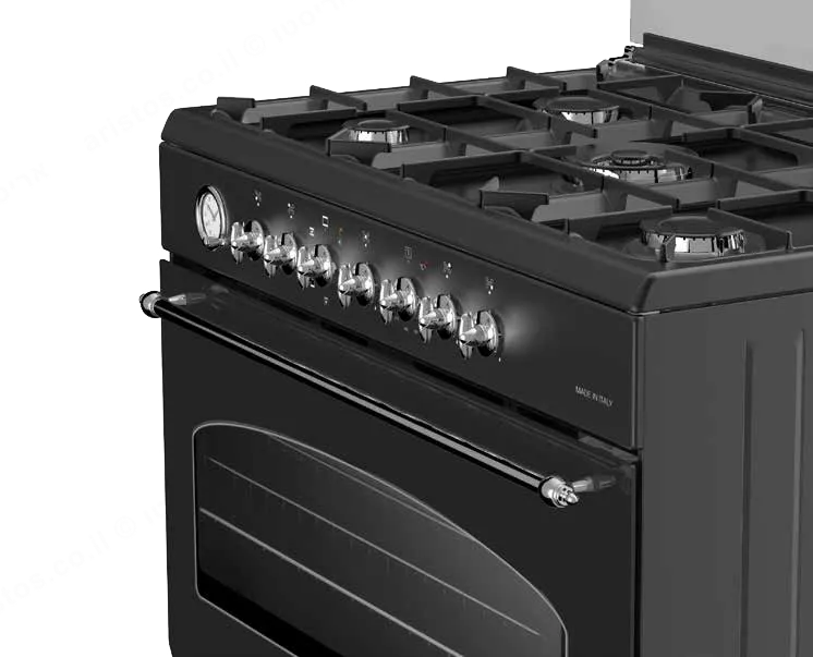 Bompani תנור משולב כיריים גז 90 ס"מ לבן BOMPANI BO680AA — תמונה 4