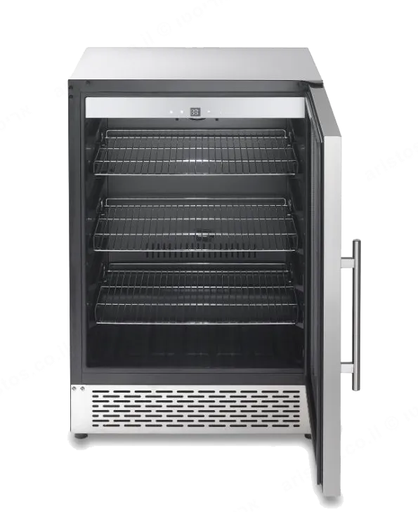 Z GRILLS מקרר משקאות חוץ 150 ליטר דלת שקופה גימור נירוסטה מבית Z GRILLS דגם SI-150 — תמונה 2