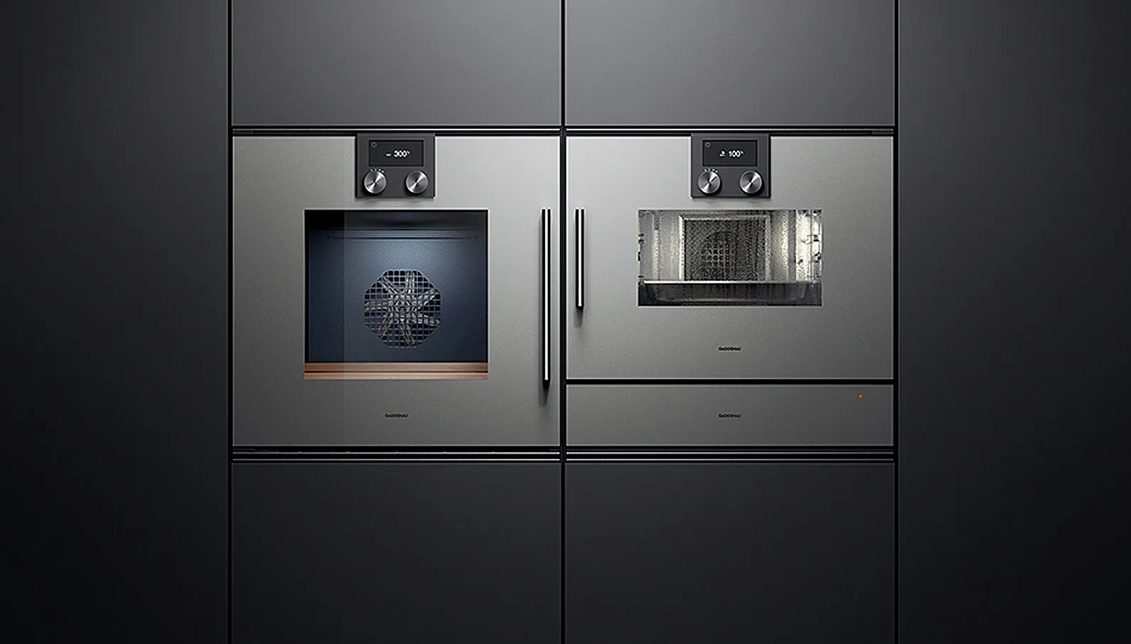 GAGGENAU מגירת חימום 14 ס"מ גימור מטאלי סדרה 200 תוצרת GAGGENAU דגם WSP221110 — תמונה 2