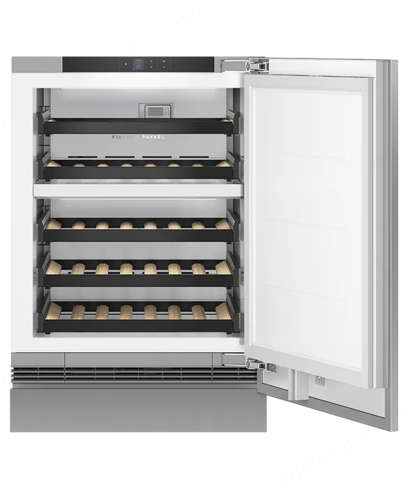 Fisher & Paykel מקרר יין אינטגרלי 60 ס"מ דלת אטומה 35 בקבוקים Under Counter סדרה 9 Dual Zone תוצרת FISHER&PAYKEL דגם RS6009V2R1 — תמונה 5
