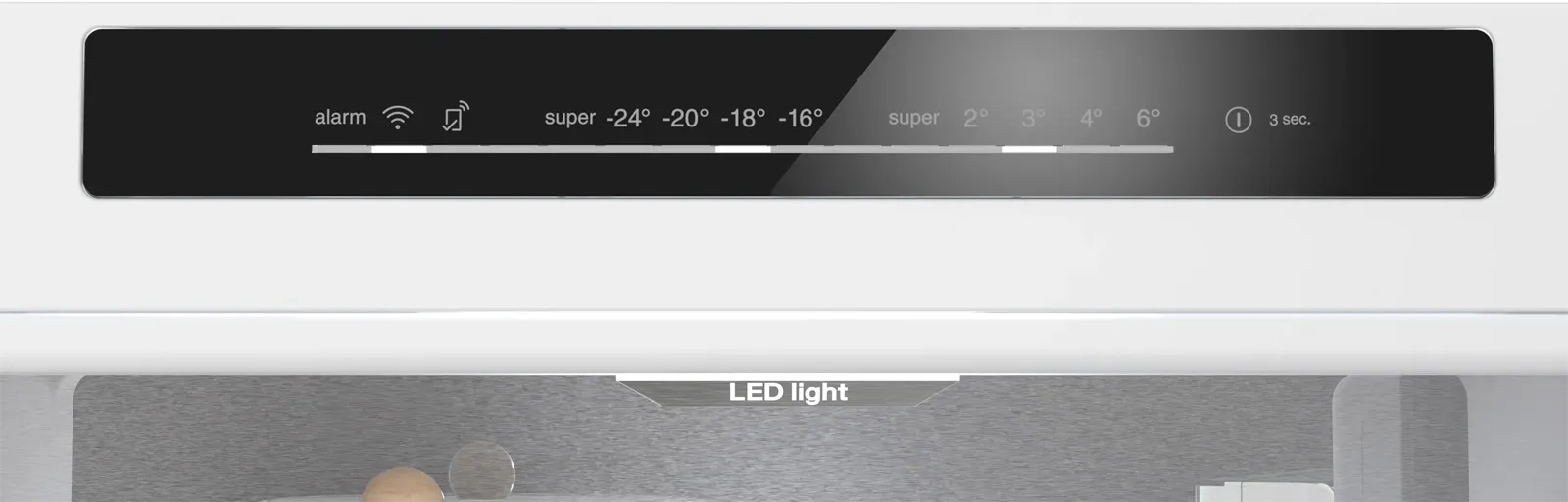 Siemens מקרר קו ארון מקפיא תחתון 140 ס"מ 880 ליטר NO FROST hyperFresh נירוסטה מוברשת תוצרת Siemens דגם KG49NVIDG 140 — תמונה 4