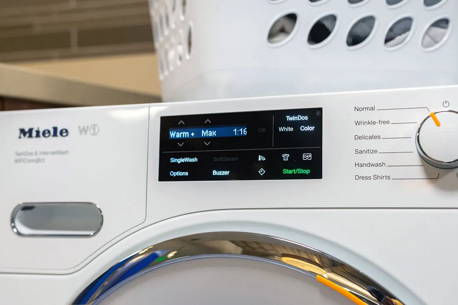 Miele מכונת כביסה פתח חזית 8 ק''ג 1400 סל"ד PWash & TDos תוצרת Miele דגם WWH 860 WCS — תמונה 12