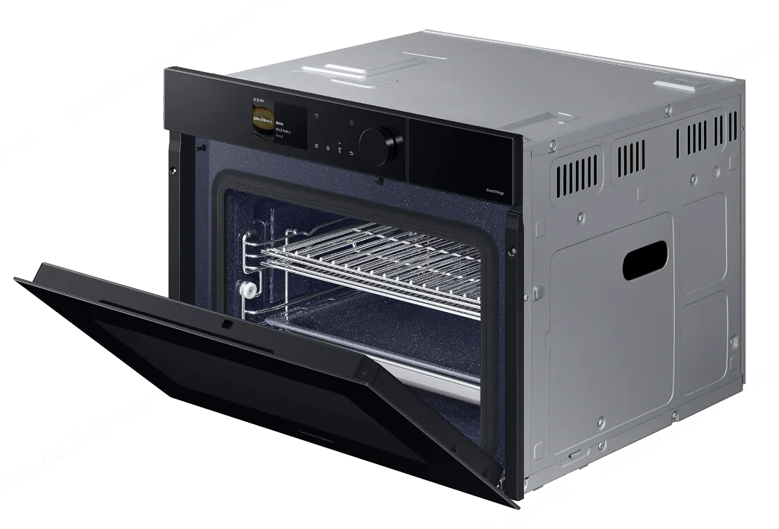 Samsung תנור אידוי 45 ס"מ Full steam AIRFRY בעיצוב יוקרתי  פתיחה חשמלית ללא ידית תוצרת Samsung דגם NQ5B7993AAK — תמונה 12