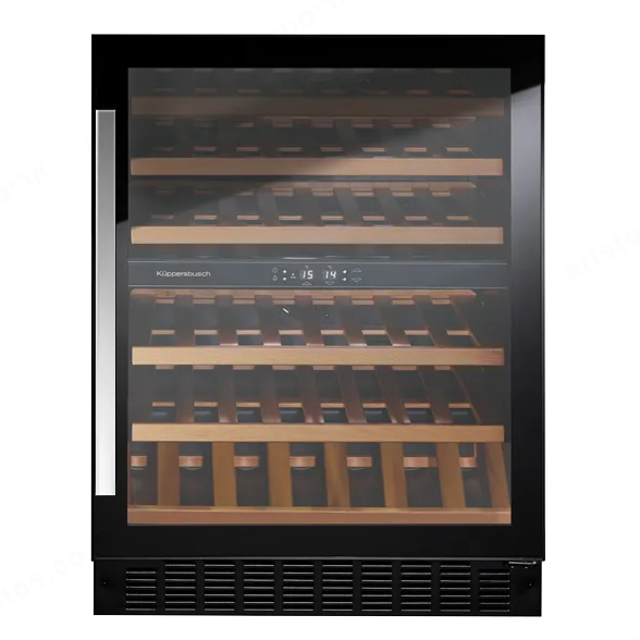 kueppersbusch מקרר יינות אינטגרלי מתחת לשיש שני אזורי קירור 44 בקבוקים אפשרות לערכת עיצוב תוצרת kueppersbusch דגם FWKU1800.0S — תמונה 5