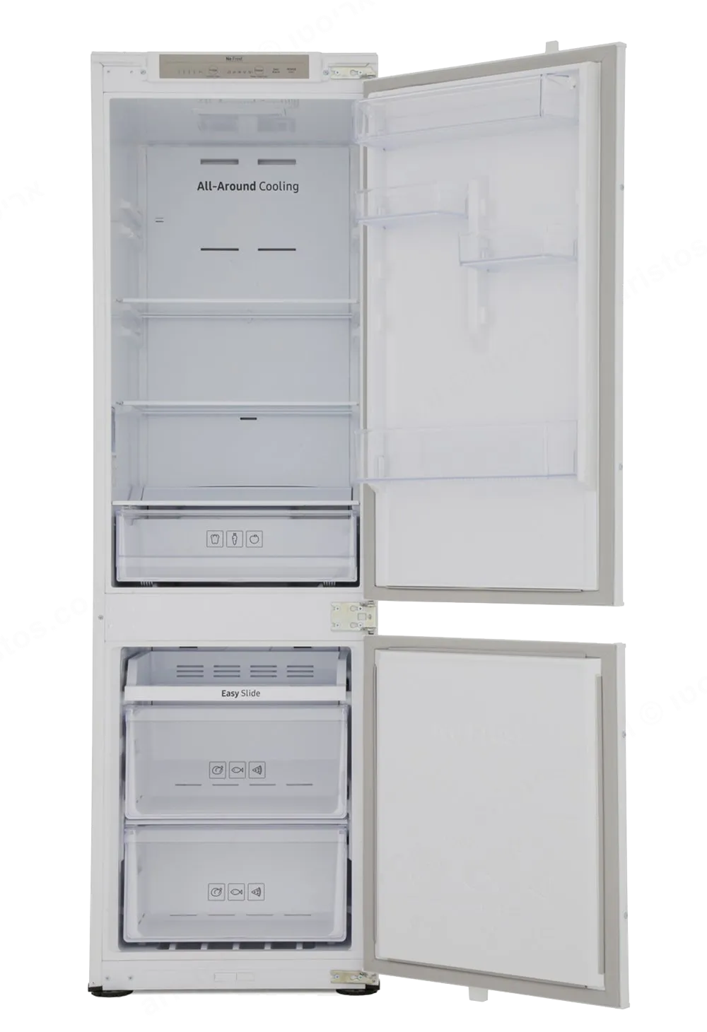Samsung מקרר אינטגרלי מקפיא תחתון 268 ליטרים עם מערכת הפשרה יבשה NO FROST  מלא  תוצרת Samsung דגם : BRB260000WW — תמונה 3