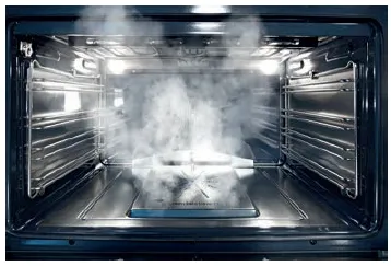 תנור COMBISTEAM משולב כיריים אינדוקציה 90 ס"מ 315 מעלות גימור נירוסטה תוצרת Steel דגם Ascot 90 5FI INOX