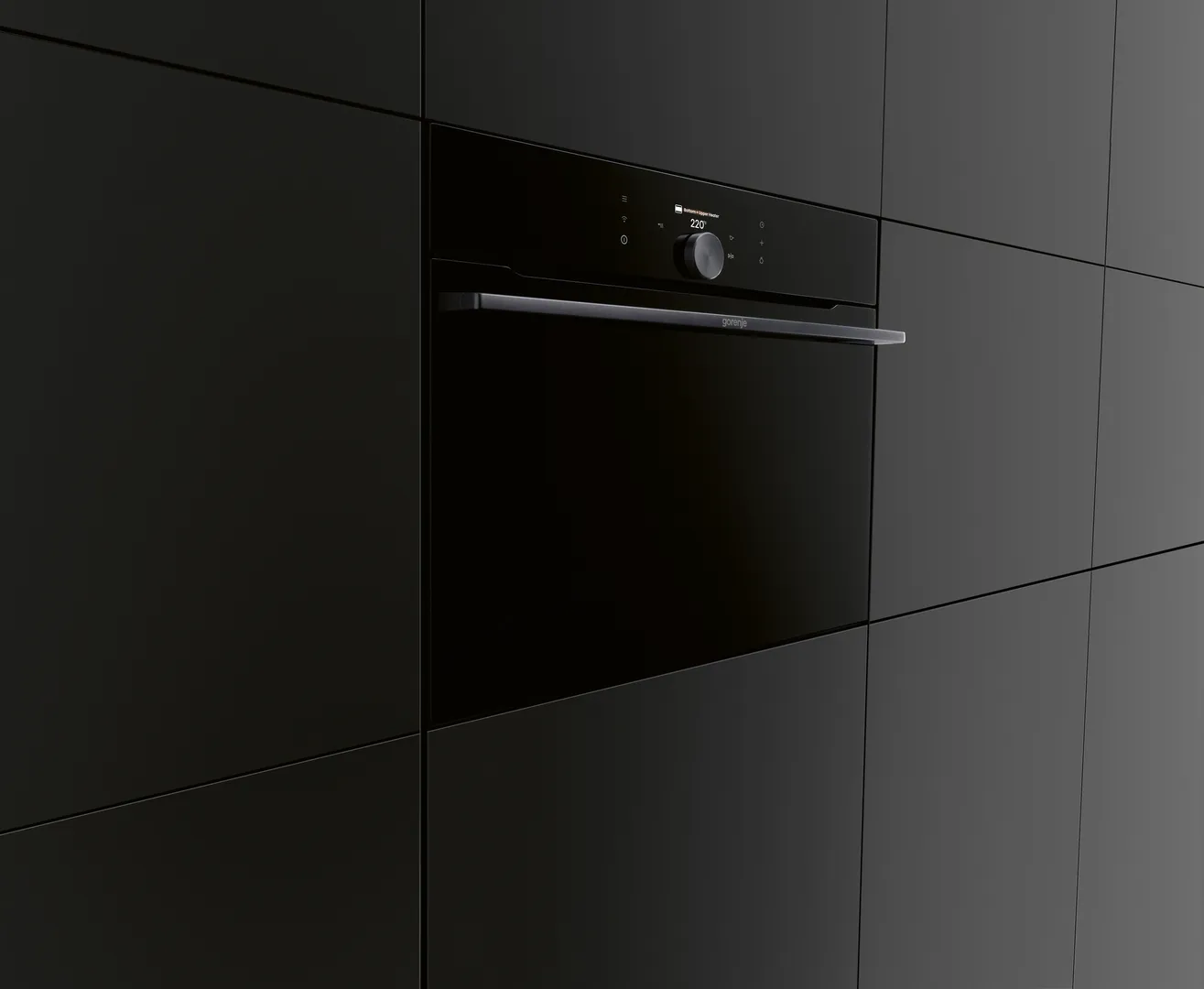 Gorenje תנור בנוי משולב מיקרוגל 45 ס''מ 50 ליטר ניקוי באדים מצב שבת AirFry שחור מלא סדרה G800 תוצרת Gorenje דגם BCM4058B — תמונה 5