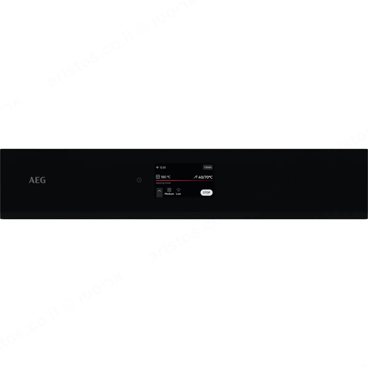 AEG תנור בנוי פירוליטי 60 ס"מ AI-Chef AIRFRY חיבור WiFi שחור מלא סדרה 7000 תוצרת AEG דגם ABE75722B — תמונה 4