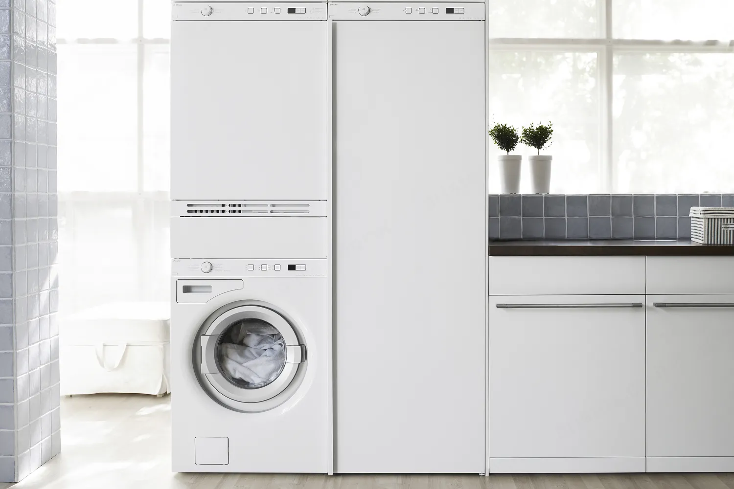 ASKO ארון ייבוש מקצועי 60 ס"מ עם משאבת חום מסדרת ASKO PRO-WASH תוצרת ASKO דגם DC7583WH — תמונה 2