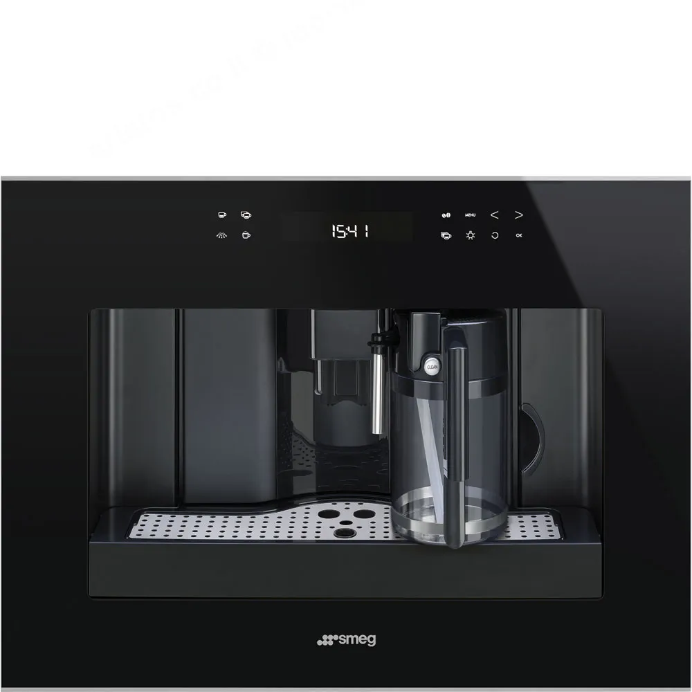 SMEG מכונת קפה אוטומטית זכוכית שחורה,מסדרת Dolce Stil Novo תוצרת SMEG דגם CMS4601NX — תמונה 3