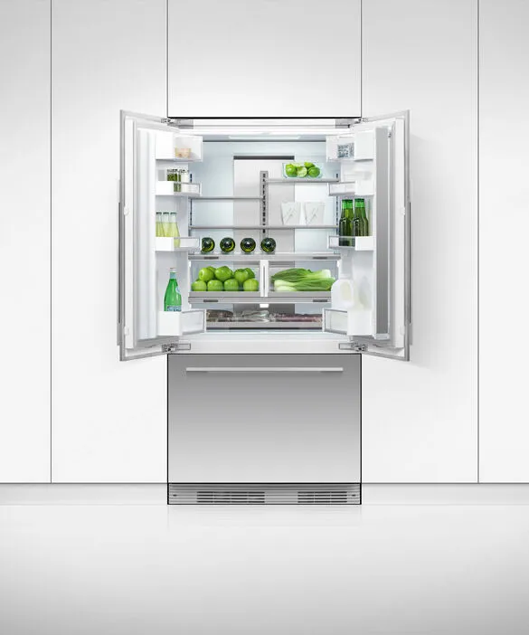 Fisher & Paykel מקרר אינטגרלי מקפיא תחתון 3 דלתות 90 ס"מ סדרה 7 יצרן קרח תוצרת FISHER&PAYKEL דגם RS90AU3 — תמונה 20