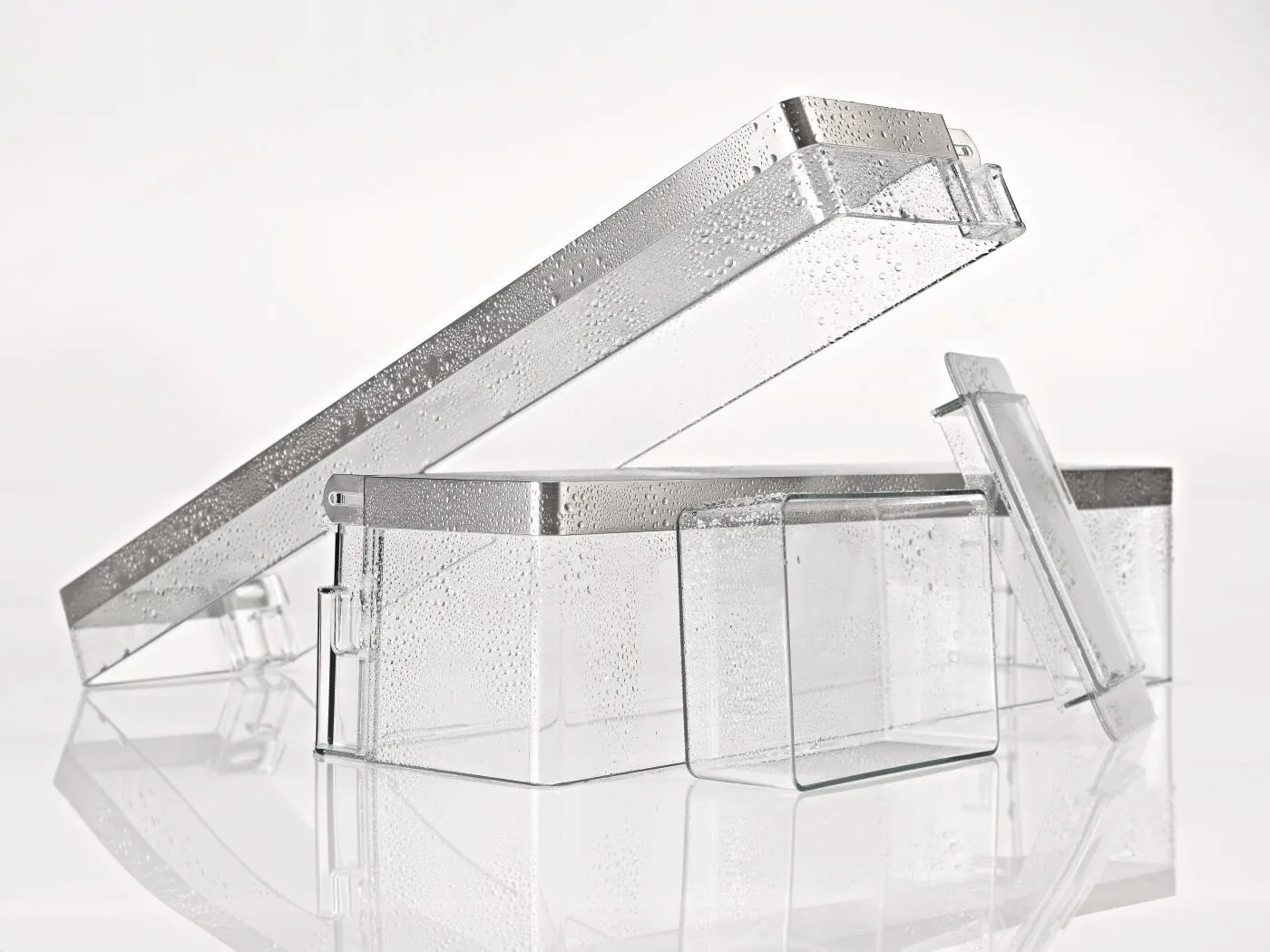 Miele מקרר אינטגרלי מקפיא תחתון 60 ס''מ NO-FROST DuplexCool טריקה שקטה תוצרת Miele דגם KFN 7734 E — תמונה 7