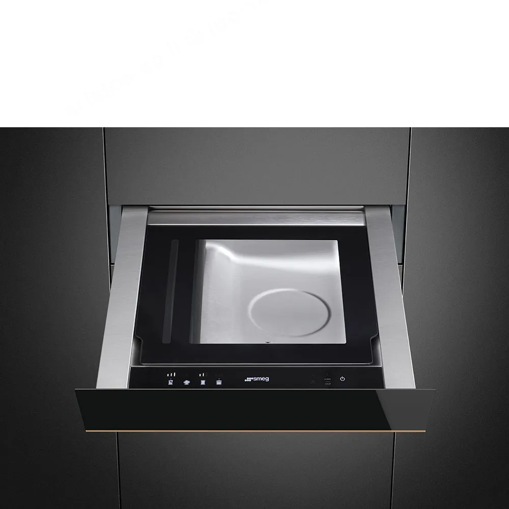 SMEG  מגירת ואקום אינטגרלית 14 ס"מ סדרת Dolce Stil Novo תוצרת SMEG דגם CPV615NR — תמונה 3