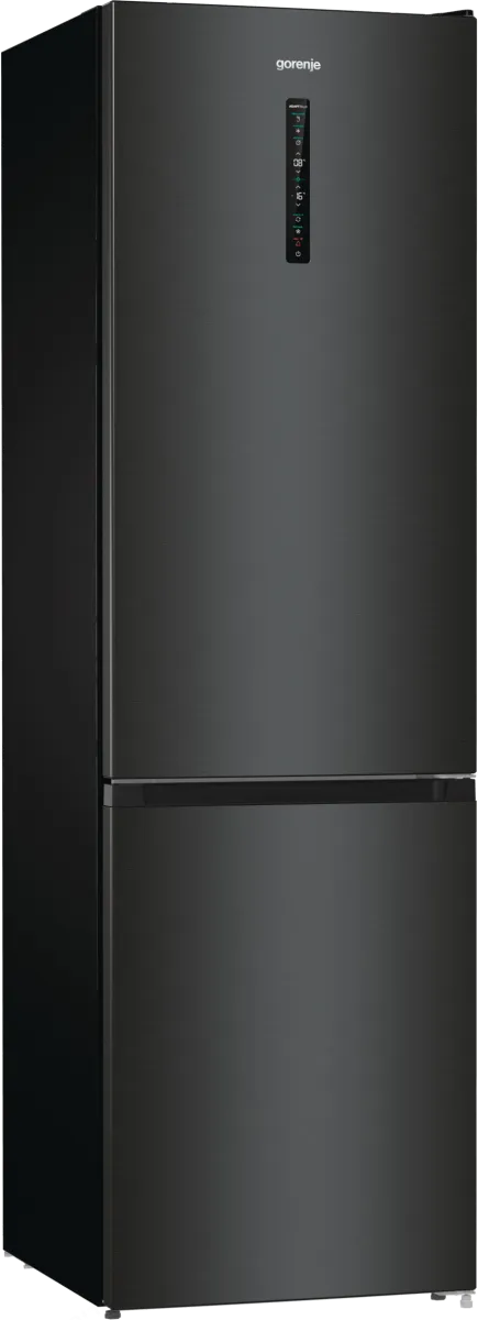Gorenje מקרר 120 ס"מ מקפיא תחתון גמיש 2 מטר גובה 722 ליטר מנוע אינוורטר נירוסטה שחורה תוצרת Gorenje דגם NRC6204SBXL4 — תמונה 4