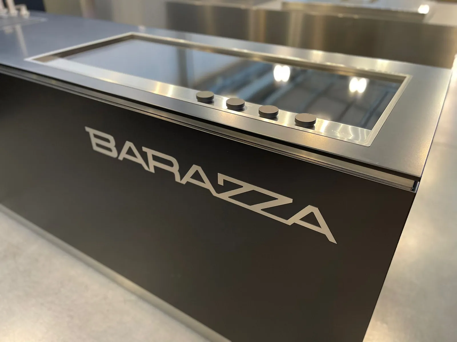 Barazza כיריים אינדוקציה 120 ס"מ שקועות 4 מוקדים פאנל נירוסטה סדרת LAB EVOLUTION תוצרת Barazza דגם 1PLE12ID — תמונה 6