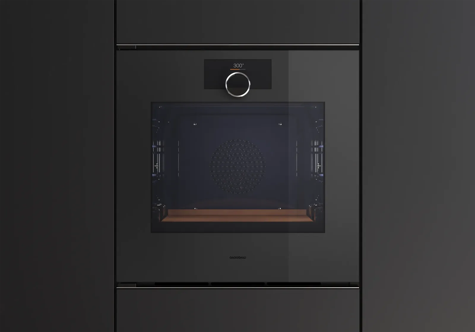 GAGGENAU תנור בנוי פירוליטי 60 ס"מ דלת צד גימור Onyx סדרת Minimalistic תוצרת GAGGENAU דגם GO240100 — תמונה 7