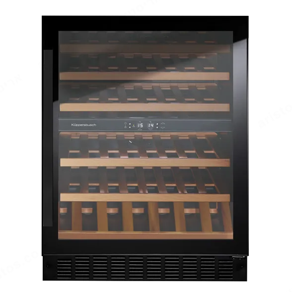 kueppersbusch מקרר יינות אינטגרלי מתחת לשיש שני אזורי קירור 44 בקבוקים אפשרות לערכת עיצוב תוצרת kueppersbusch דגם FWKU1800.0S — תמונה 6