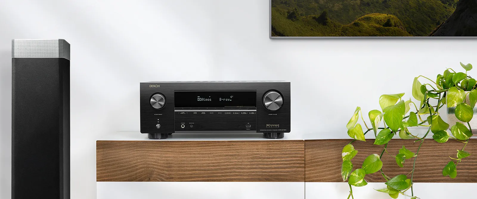 Denon רסיבר 7.2 8K 3D Audio שליטה קולית HEOS Built-in מבית DENON דגם AVR-X2700H — תמונה 5