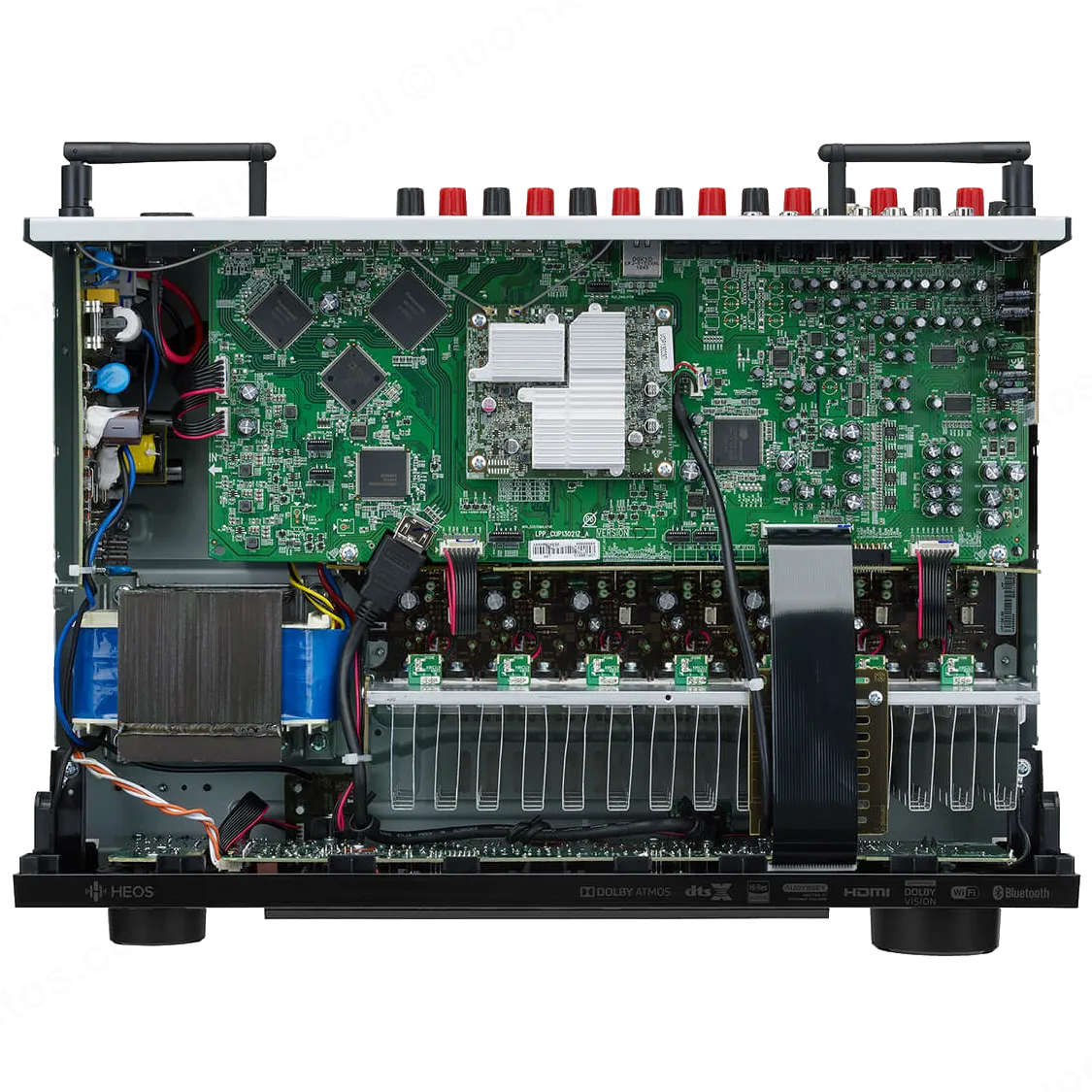 Denon רסיבר 7.2 4K 3D Audio HEOS Built-in מבית DENON דגם AVR-X1600H — תמונה 3