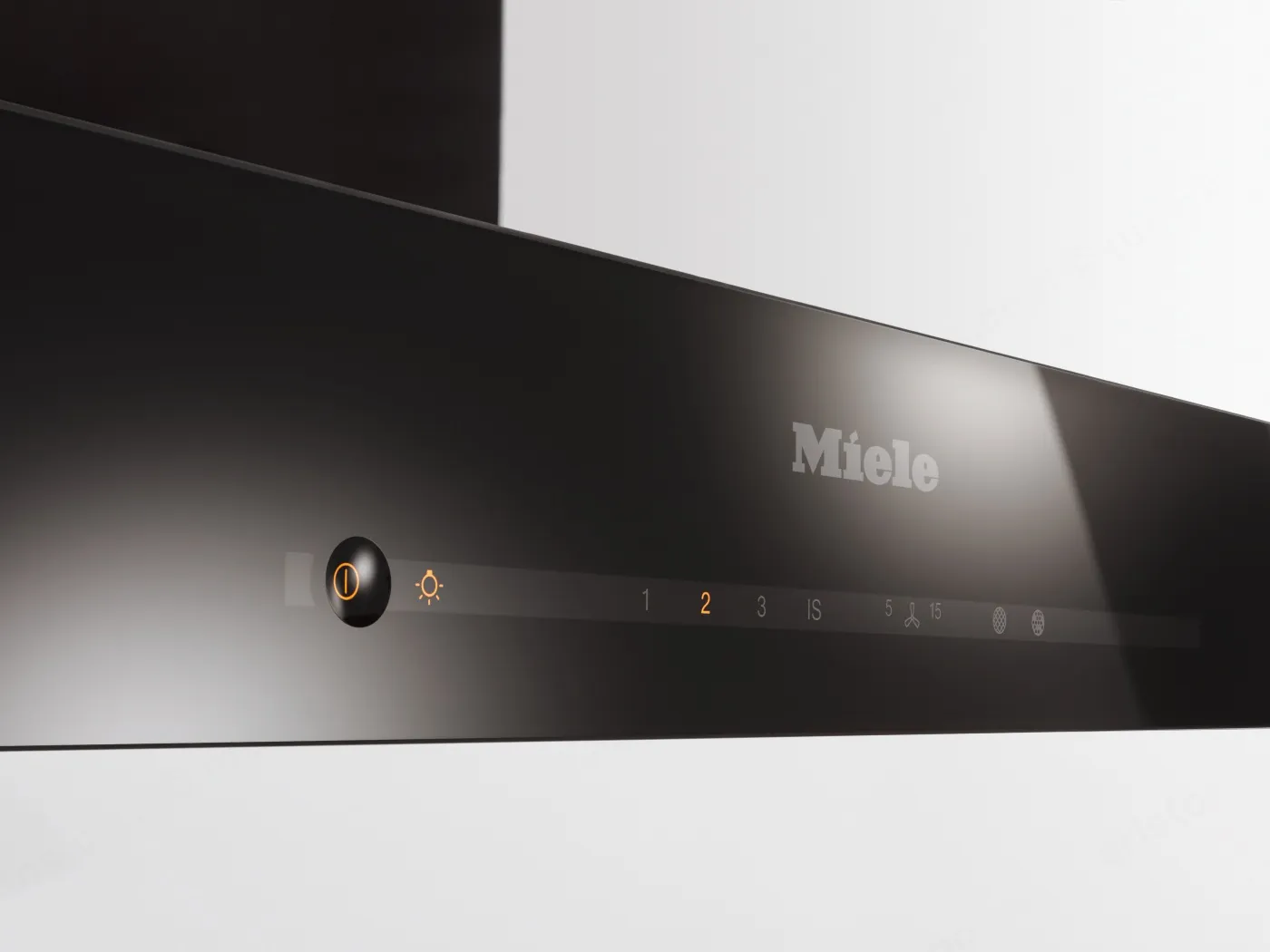 Miele קולט אדים ארובה 90 ס"מ לאי בצבע שחור MIELE DA6690D — תמונה 2