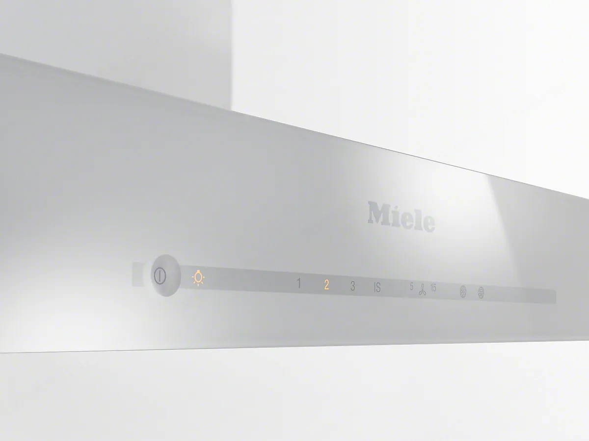 Miele קולט אדים ארובה 90 ס"מ לאי בצבע לבן MIELE DA6690D — תמונה 2