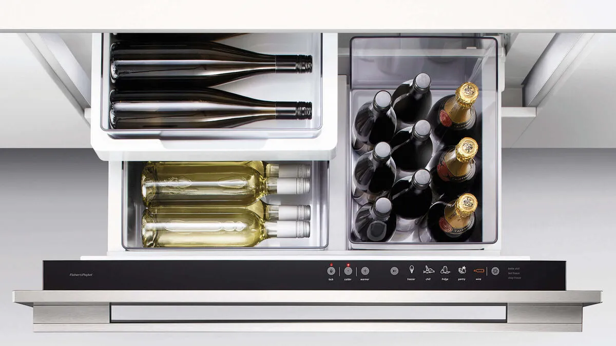 Fisher & Paykel מגירת קירור אינטגרלית 90 ס"מ 5 מצבים סדרה 9 תוצרת FISHER&PAYKEL דגם RB9064S1 — תמונה 13