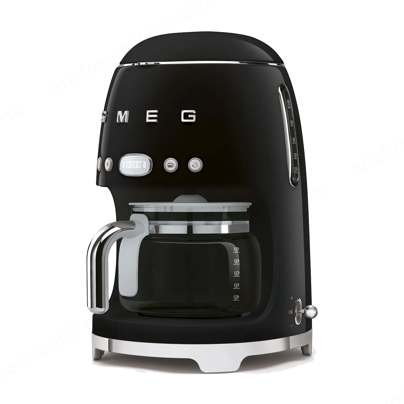 SMEG מכונת קפה פילטר בצבע שחור מסדרת 50's Retro Style,תוצרת SMEG דגם DCF02BLEU — תמונה 2