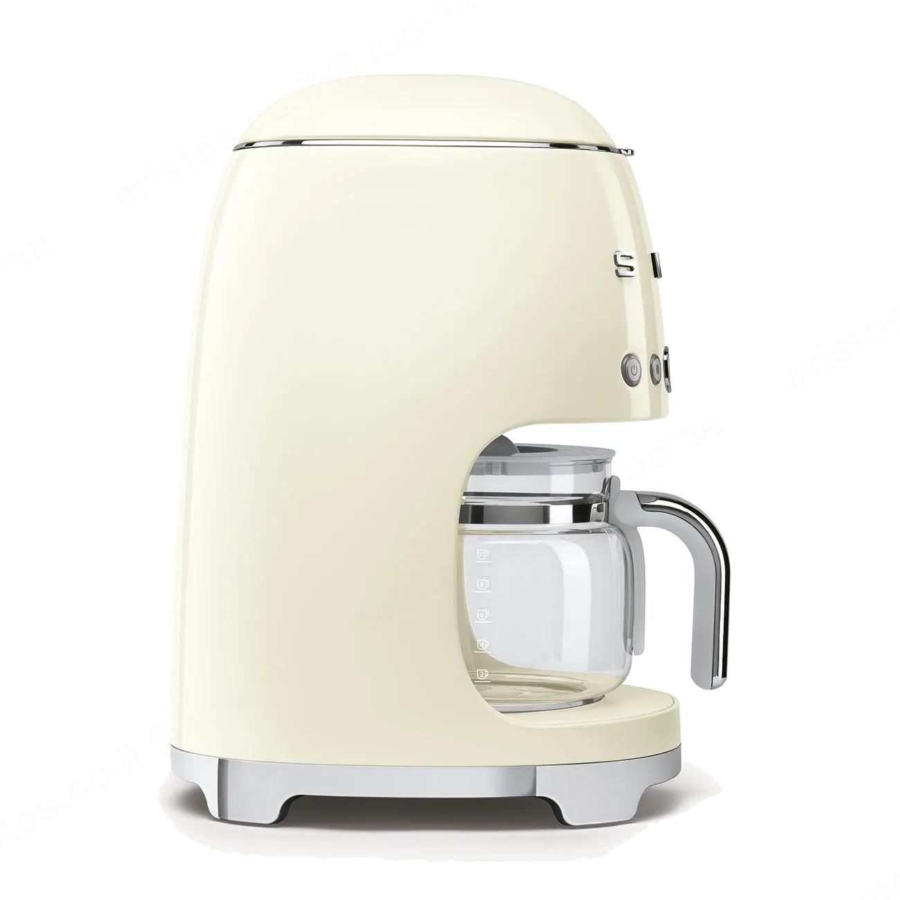 SMEG מכונת קפה פילטר בצבע שמנת מסדרת 50's Retro Style,תוצרת SMEG דגם DCF02CREU — תמונה 2