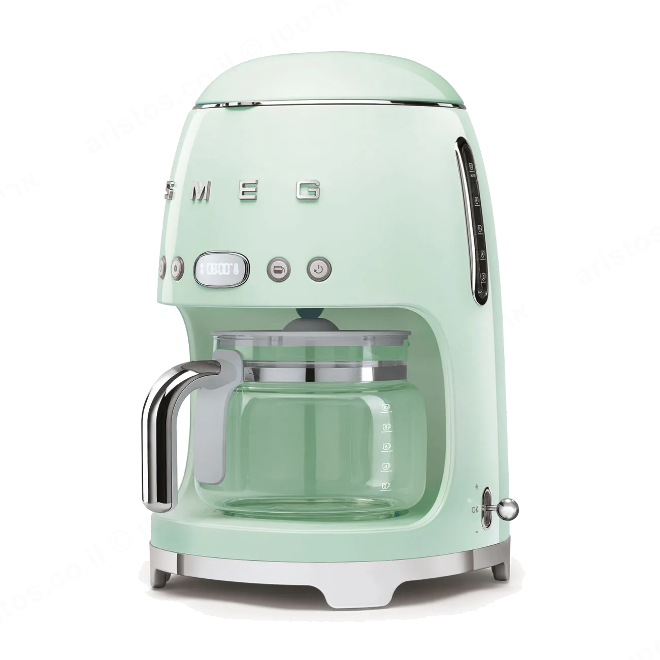 SMEG מכונת קפה פילטר בצבע פיסטוק מסדרת 50's Retro Style,תוצרת SMEG דגם DCF02PGEU — תמונה 2