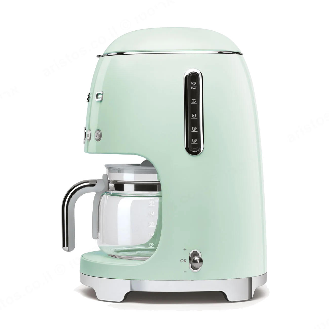SMEG מכונת קפה פילטר בצבע פיסטוק מסדרת 50's Retro Style,תוצרת SMEG דגם DCF02PGEU — תמונה 3