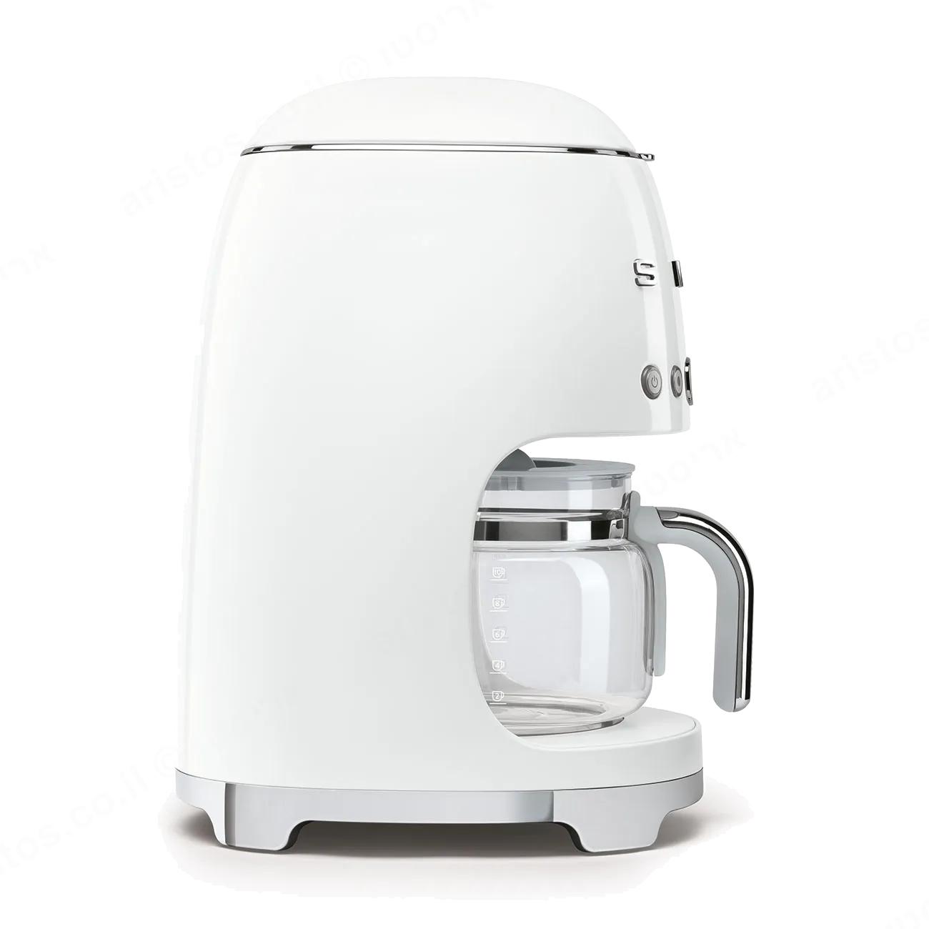 SMEG מכונת קפה פילטר בצבע לבן מסדרת 50's Retro Style,תוצרת SMEG דגם DCF02WHEU — תמונה 2