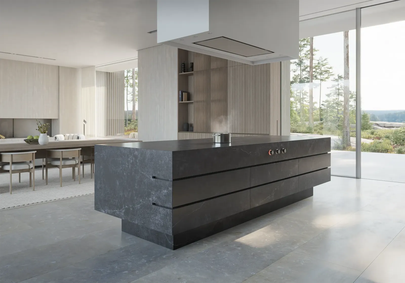 GAGGENAU כיריים אינדוקציה נסתרות מתחת לשיש 28 ס"מ סדרה 400 תוצרת GAGGENAU דגם CU428100 — תמונה 2