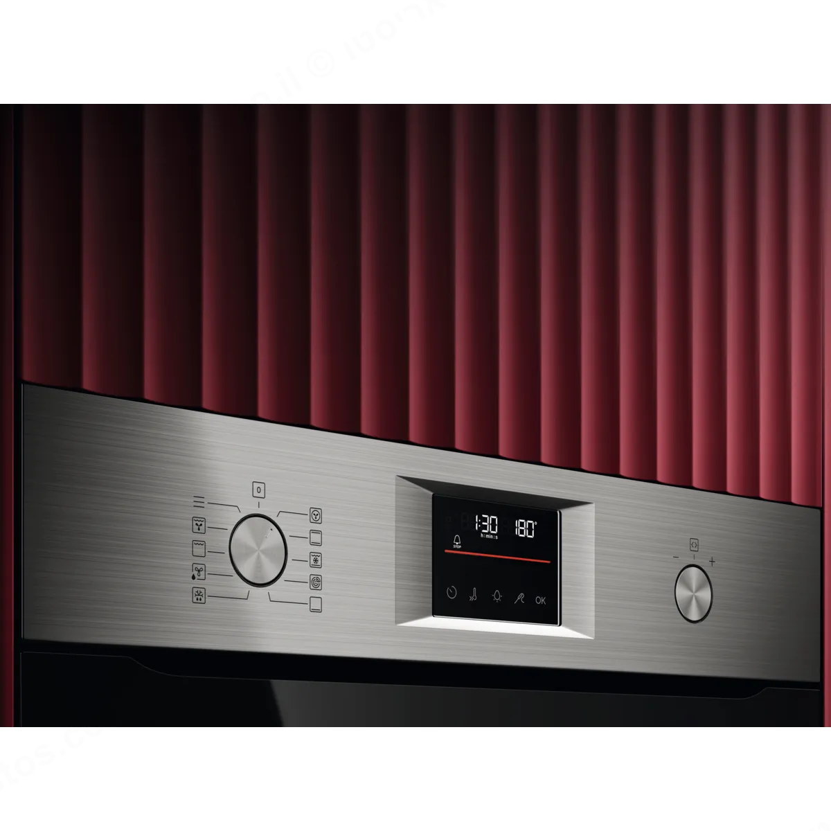 AEG תנור בנוי פירוליטי 60 ס"מ SURROUNDCOOK PYROLUXE® PLUS גימור נירוסטה סדרה 6000 תוצרת AEG דגם ABS65421M — תמונה 4