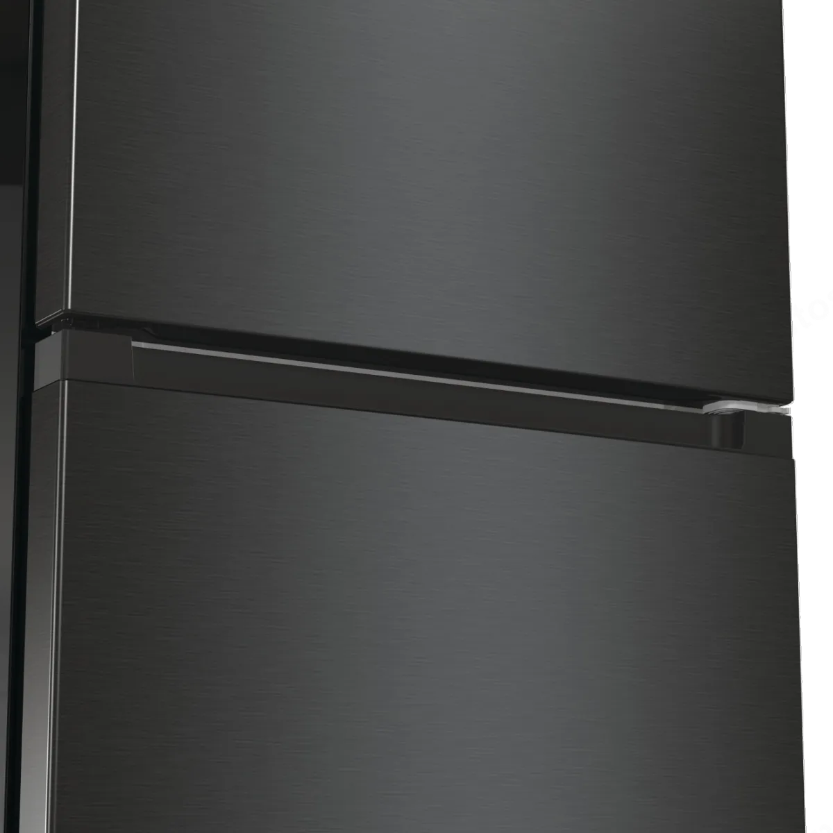Gorenje מקרר מקפיא תחתון קו ארון רוחב 120 ס"מ 2 מטר גובה נירוסטה שחורה תוצרת Gorenje דגם NRK6202EBXL4 — תמונה 11