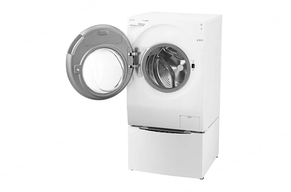 LG מכונת כביסה 12 ק"ג Twin Wash משולבת מייבש  LG דגם F1208CWT  — תמונה 5