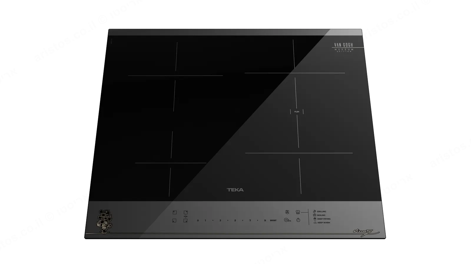 Teka כיריים אינדוקציה 60 ס"מ 4 מוקדים FLEX מהדורת מוזיאון ואן גוך תוצרת TEKA דגם Van Gogh IBF 64 FST VG — תמונה 2